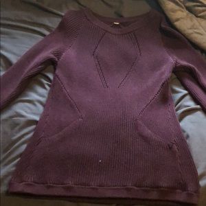 Lululemon burgundy sweater!
